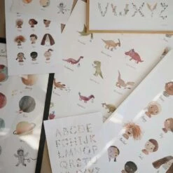 Mushie Posters 11 X 17 -Baby Product Specialty Store mushie posters 11 x 17mussps1004anb babyanb baby 303540