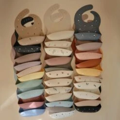 Mushie Silicone Baby Bib -Baby Product Specialty Store mushie silicone baby bibmussb1001 anbanb babyanb baby 252154