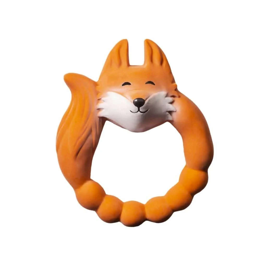 Natruba Fox Teether, Orange 3 Natruba Fox Teether, Orange