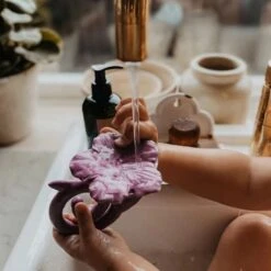 Natruba Hawaii Flower Teether, Purple -Baby Product Specialty Store natruba hawaii flower teether purplenattehwi01planb babyanb baby 464659