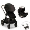 Nuna Demi Next Stroller + Rider Board + PIPA AIRE RX Travel System