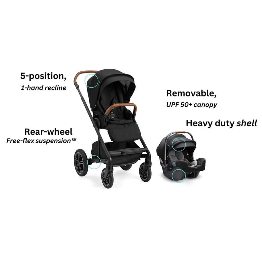 Nuna MIXX Next Stroller + Pipa RX 5 Nuna MIXX Next Stroller + Pipa RX - Image 3