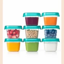 OXO TOT Baby Blocks Freezer Storage Containers - 6 Oz - TEAL 7 OXO TOT Baby Blocks Freezer Storage Containers - 6 Oz - TEAL -Baby Product Specialty Store oxo tot baby blocks freezer storage containers 6 oz tealoxo61120200anb babyanb baby 854292