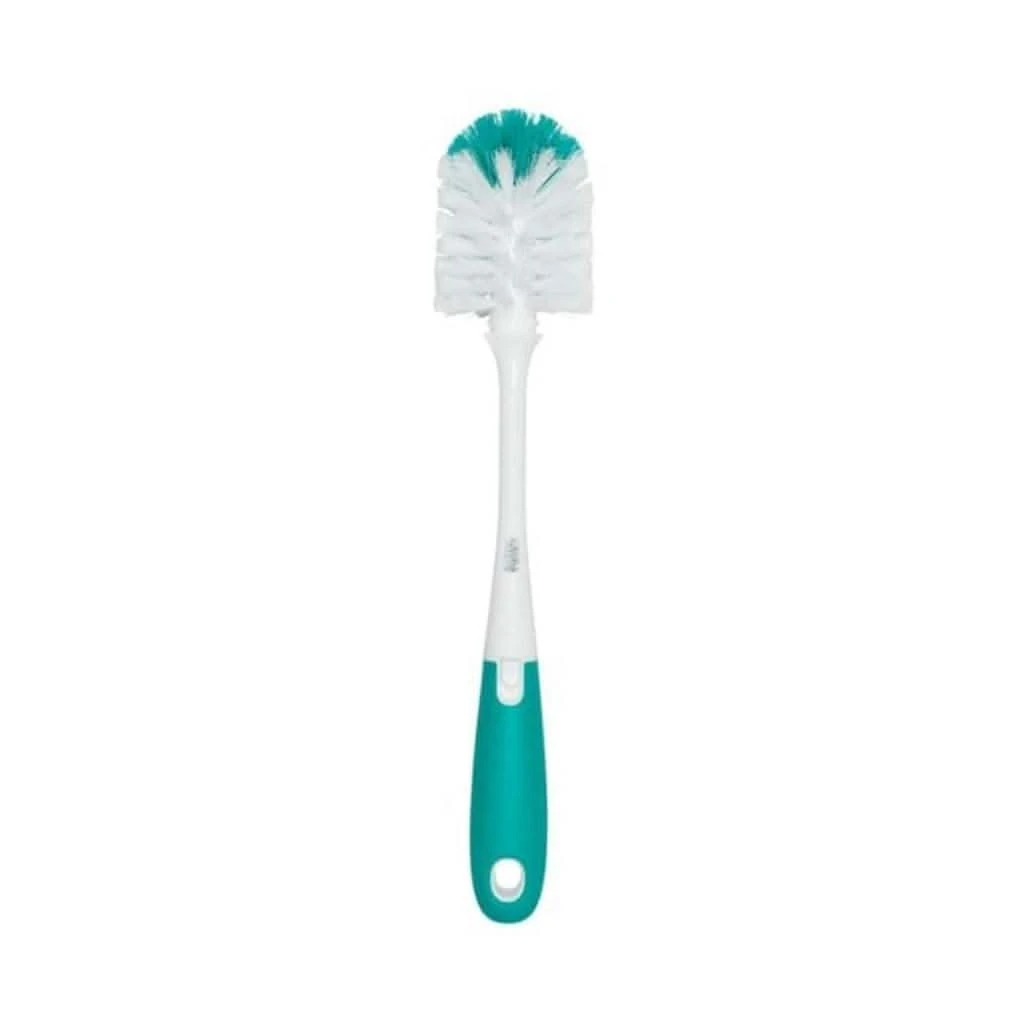 OXO Tot Bottle Brush With Bristled Cleaner, Teal 8 OXO Tot Bottle Brush With Bristled Cleaner, Teal - Image 6
