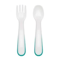 OXO TOT On-the-Go Plastic Fork And Spoon Set With Travel Case 15 OXO TOT On-the-Go Plastic Fork And Spoon Set With Travel Case -Baby Product Specialty Store oxo tot on the go plastic fork and spoon set with travel caseoxo61139200anb babyanb baby 601025