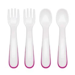 OXO TOT Plastic Fork And Spoon Training Set