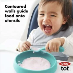 OXO TOT Silicone Plate -Baby Product Specialty Store oxo tot silicone plateoxo61149500anb babyanb baby 605885