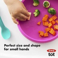 OXO TOT Silicone Plate -Baby Product Specialty Store oxo tot silicone plateoxo61149700anb babyanb baby 374179