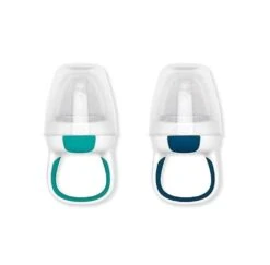 OXO Tot Silicone Self Feeder, 2-Pack, Navy/Teal -Baby Product Specialty Store oxo tot silicone self feeder 2 pack navytealoxo61147500anb babyanb baby 306868