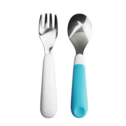 OXO TOT Training Fork And Spoon Set 19 OXO TOT Training Fork And Spoon Set -Baby Product Specialty Store oxo tot training fork and spoon setoxo6124100anb babyanb baby 170296
