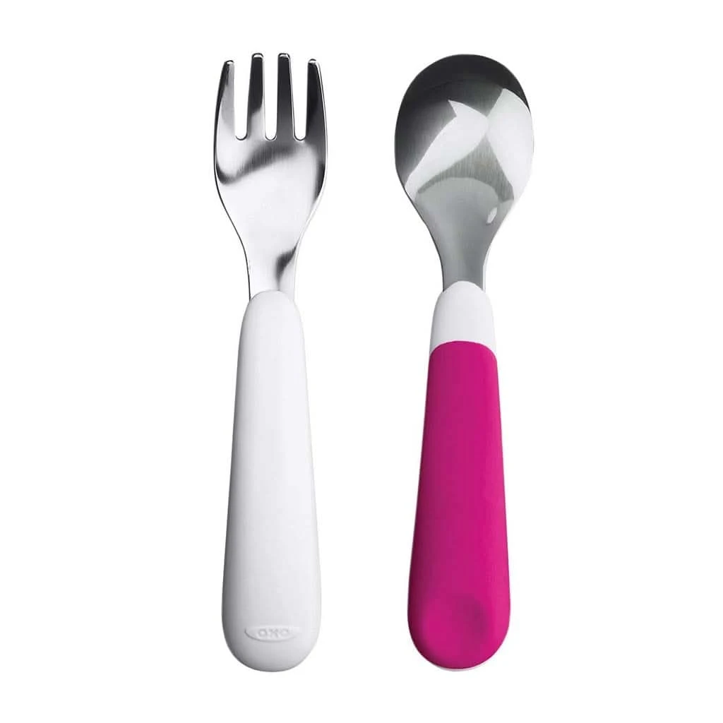OXO TOT Training Fork And Spoon Set 10 OXO TOT Training Fork And Spoon Set - Image 8