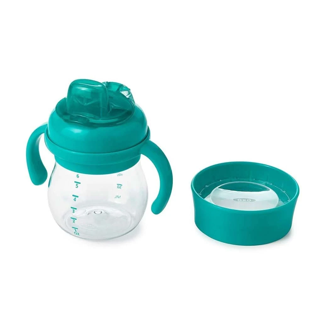 OXO TOT Transitions Soft Spout Training Cup Set - 6 OZ 4 OXO TOT Transitions Soft Spout Training Cup Set - 6 OZ - Image 2