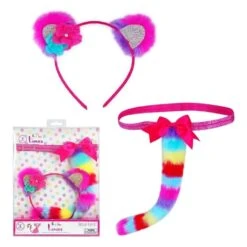 Pink Poppy Rainbow Lemur Ear & Tail Set -Baby Product Specialty Store pink poppy rainbow lemur ear tail setpppat308 anbanb babyanb baby 542135