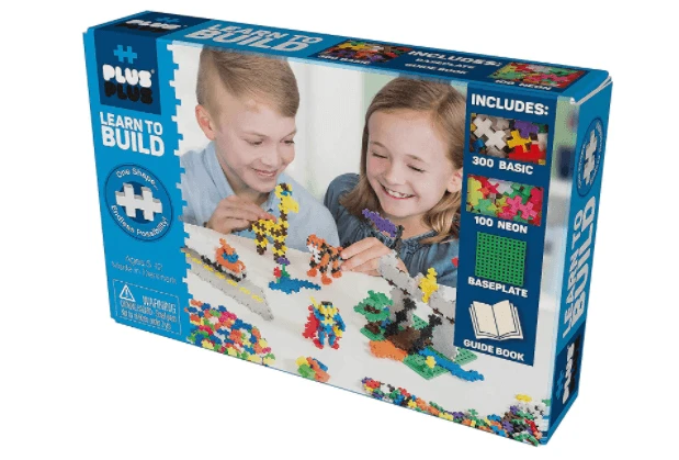 Plus-Plus Learn To Build Basic Color Mix Puzzle Blocks, 400 Piece 5 Plus-Plus Learn To Build Basic Color Mix Puzzle Blocks, 400 Piece - Image 3