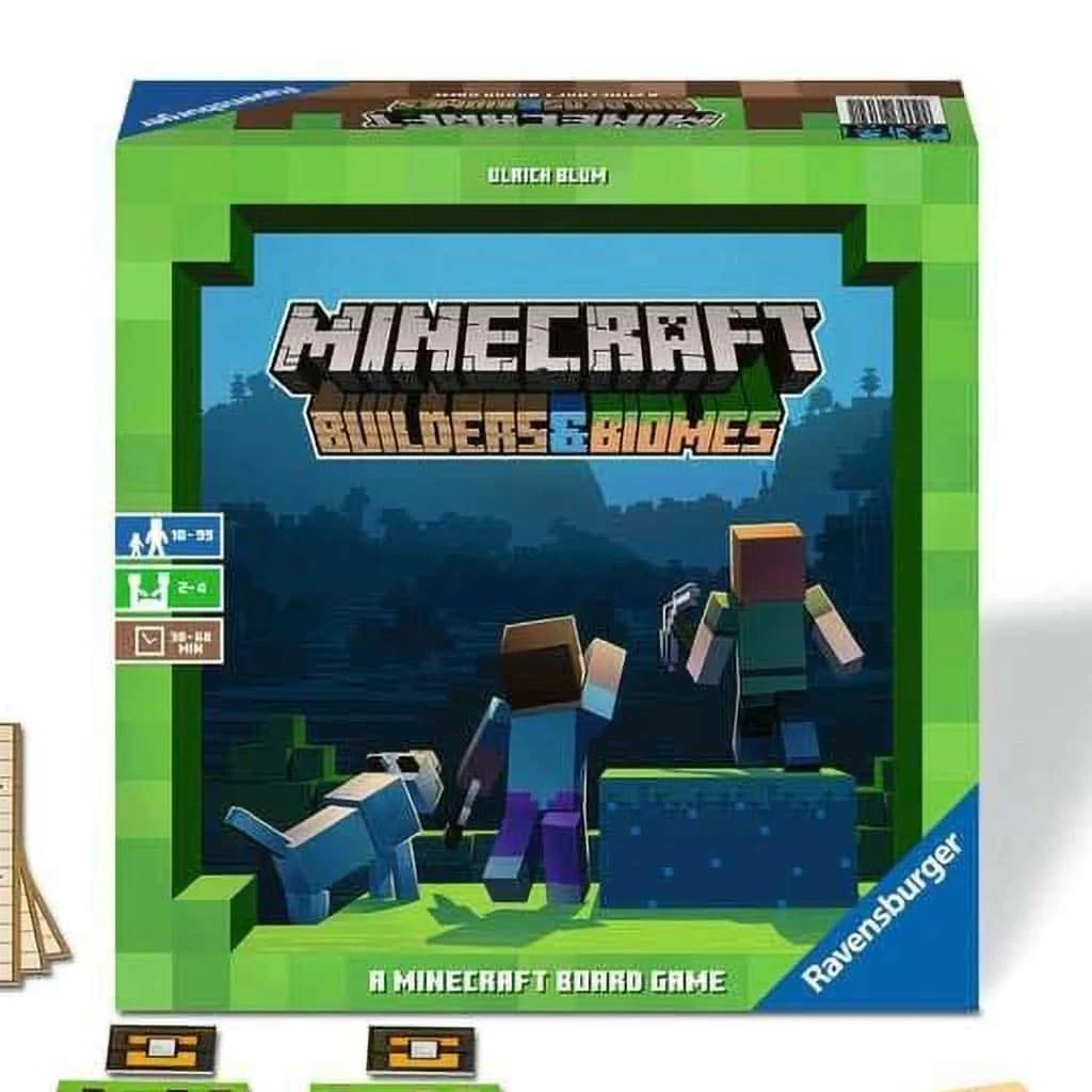 Ravensburger Minecraft: Builders & Biomes Strategy Board Game 3 Ravensburger Minecraft: Builders & Biomes Strategy Board Game