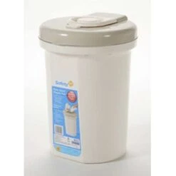 Safety 1st Easy Saver Diaper Pail, White 9 Safety 1st Easy Saver Diaper Pail, White -Baby Product Specialty Store safety 1st easy saver diaper pail whites1230190604 anbanb babyanb baby 810759