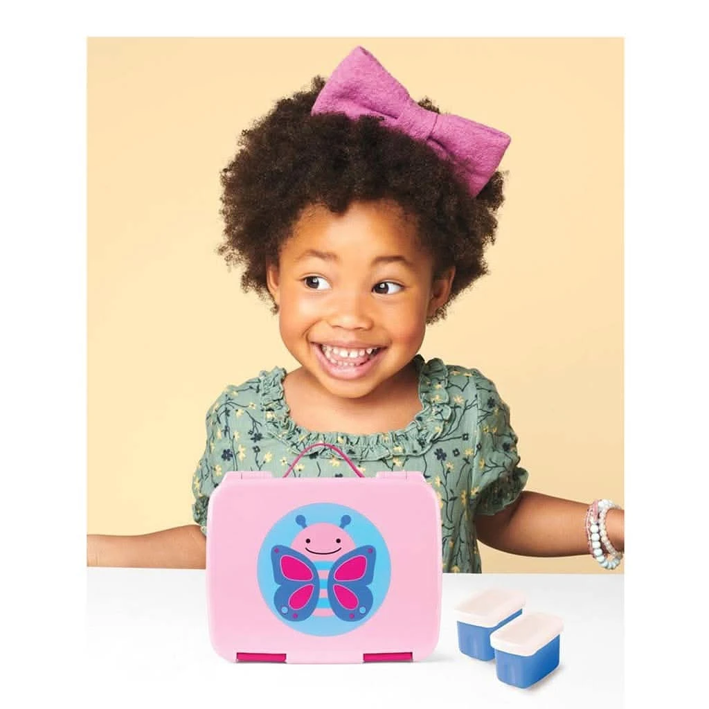 Skip Hop Zoo Bento Box, Butterfly 4 Skip Hop Zoo Bento Box, Butterfly - Image 2