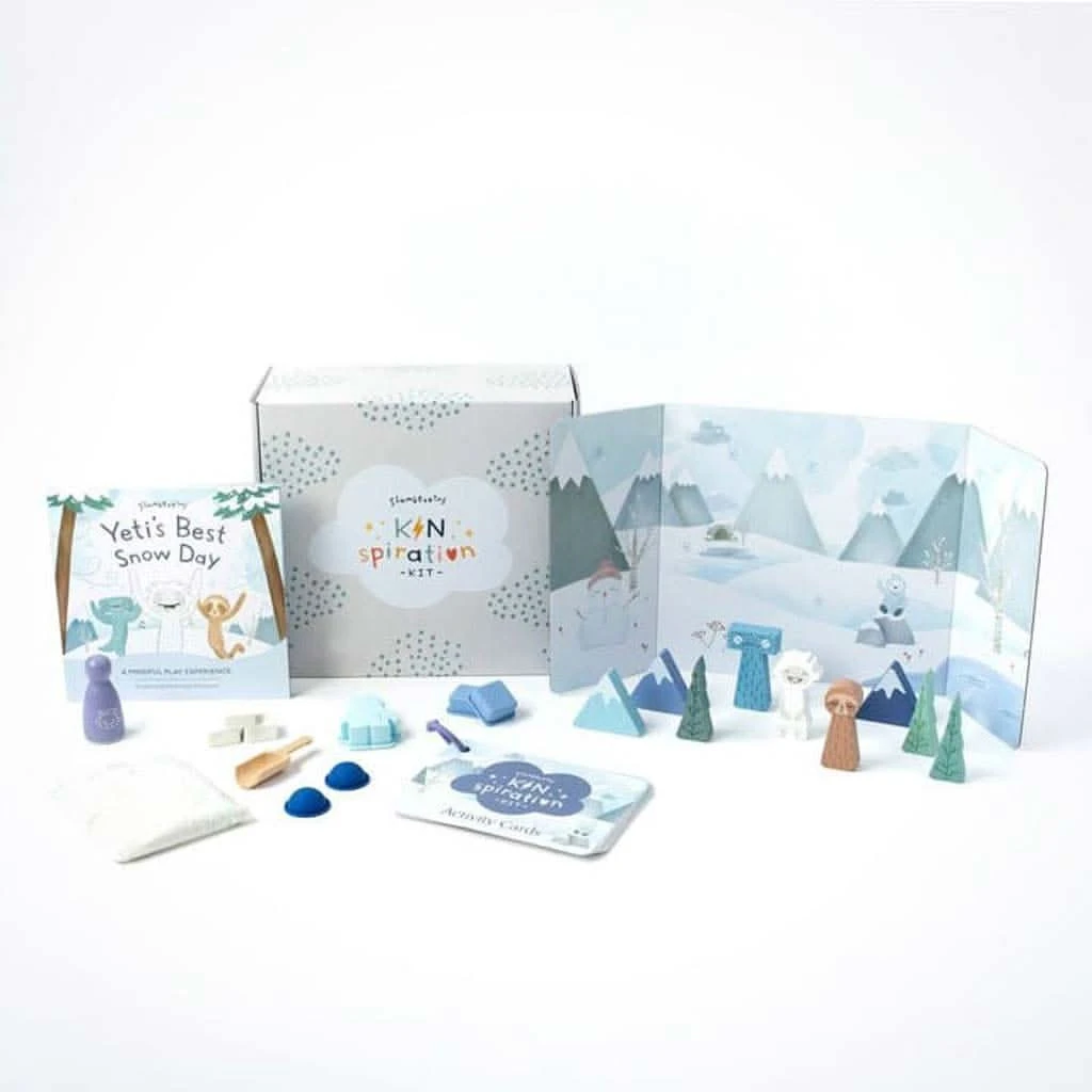 Slumberkins Kinspiration Kit, Mindful Play With Yeti 3 Slumberkins Kinspiration Kit, Mindful Play With Yeti