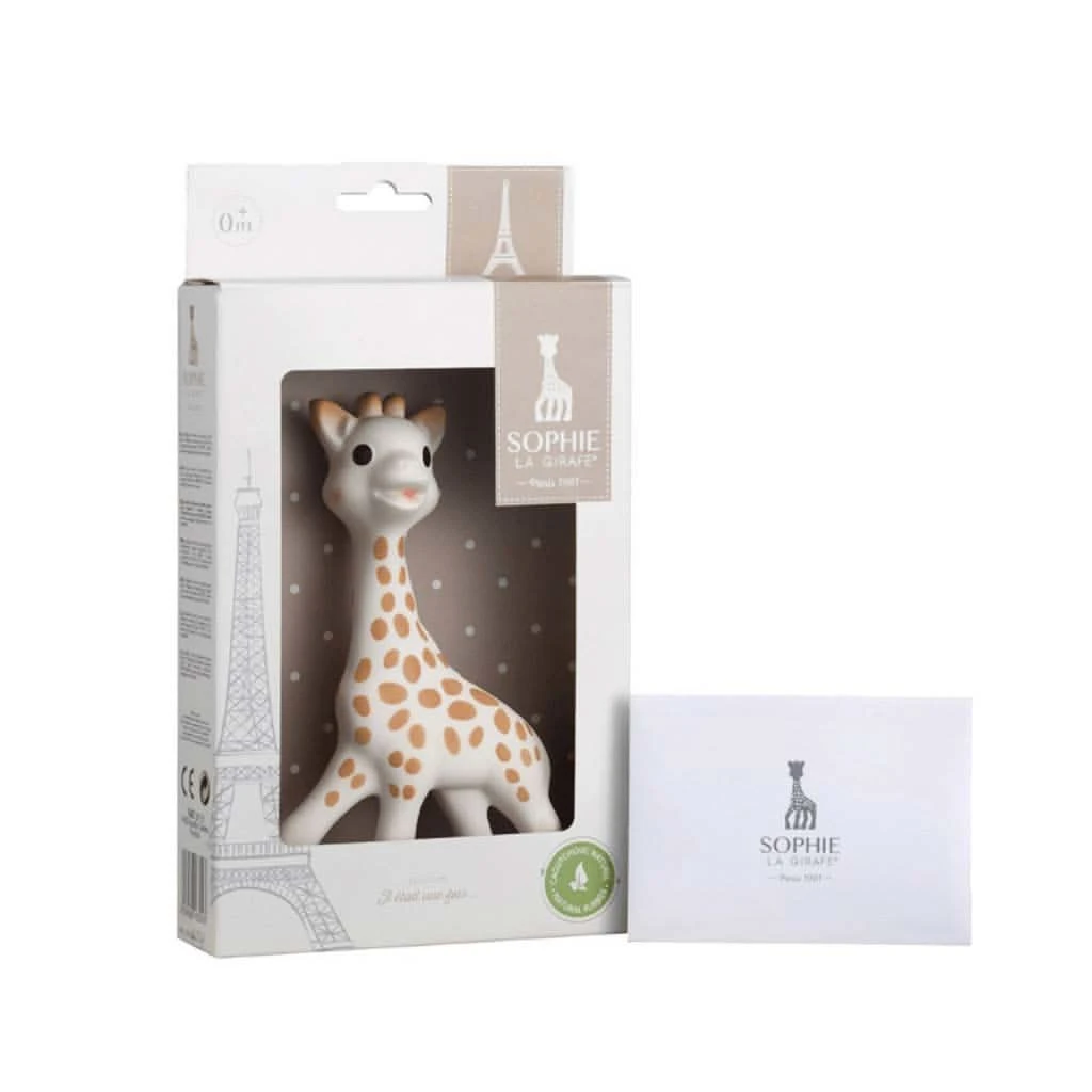 Sophie La Girafe The Girafe Natural Rubber Teether Toy 4 Sophie La Girafe The Girafe Natural Rubber Teether Toy - Image 2