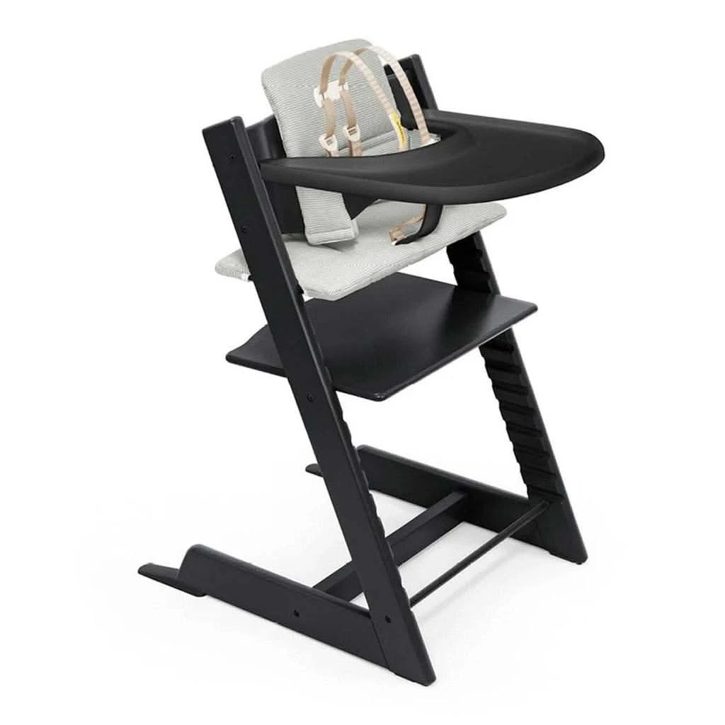 Stokke Tripp Trapp Adjustable Wooden Baby High Chair Set With Baby Seat And Harness 11 Stokke Tripp Trapp Adjustable Wooden Baby High Chair Set With Baby Seat And Harness - Image 9