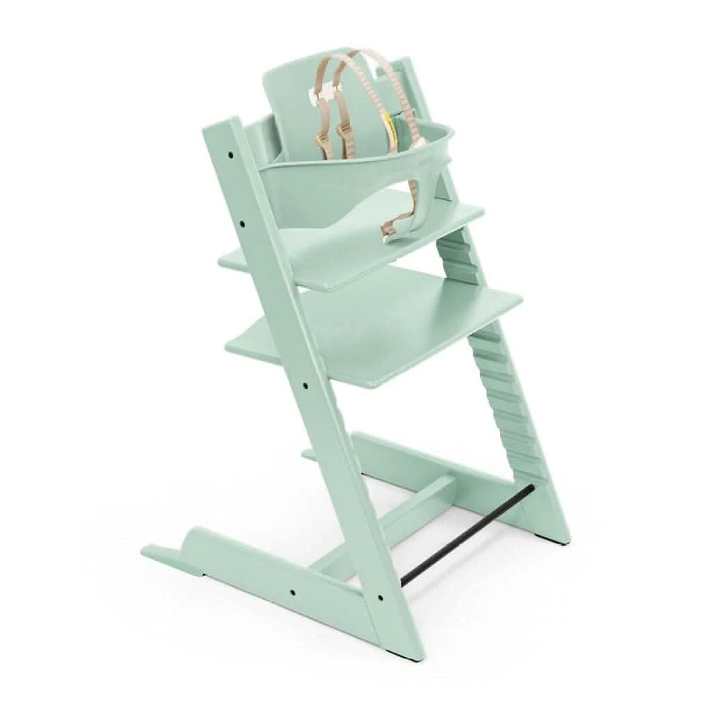 Stokke Tripp Trapp Adjustable Wooden Baby High Chair Set With Baby Seat And Harness 6 Stokke Tripp Trapp Adjustable Wooden Baby High Chair Set With Baby Seat And Harness - Image 4