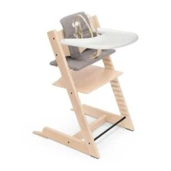 Stokke Tripp Trapp High Chair Complete With Cushion And Tray