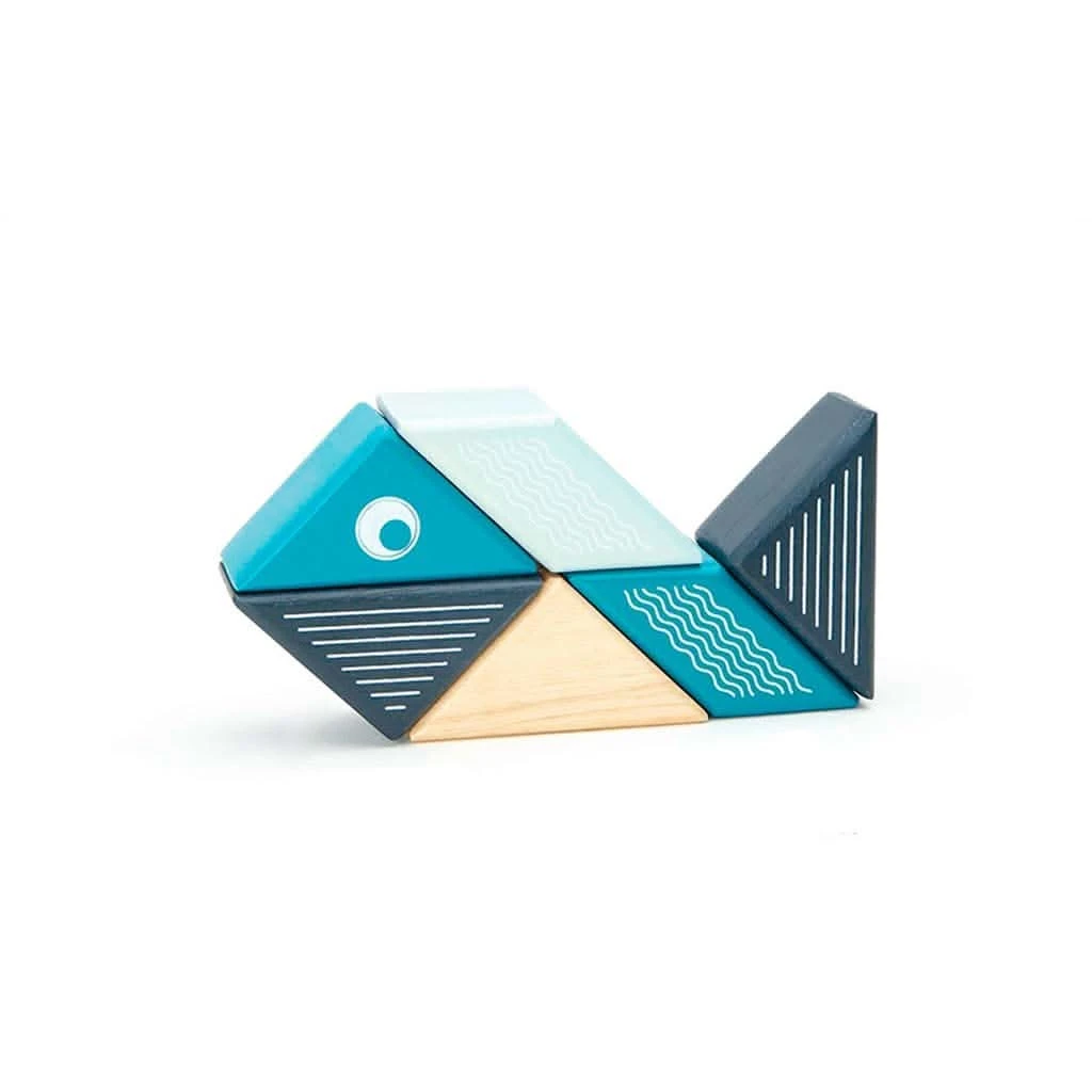 Tegu Travel Pal Magnetic Wooden Block Set 6-Piece 3 Tegu Travel Pal Magnetic Wooden Block Set 6-Piece