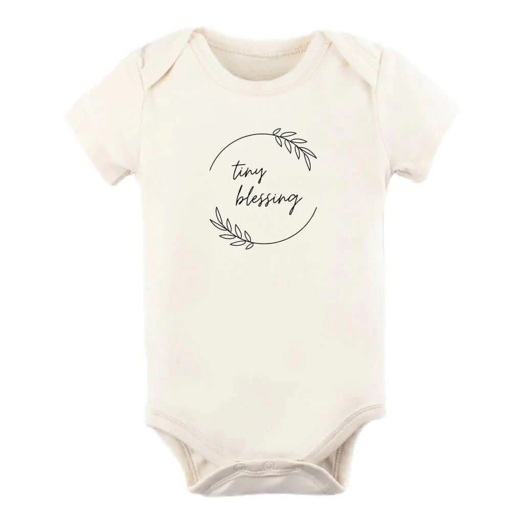 Tenth & Pine Tiny Blessing Organic Cotton Onesie 3 Tenth & Pine Tiny Blessing Organic Cotton Onesie