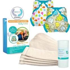 Tidy Tots Essential Set, Stay-Dry, Diaper Set -Baby Product Specialty Store tidy tots essential set stay dry diaper settteos109sanb babyanb baby 344765