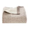 Tuwi Inti Knitted Baby Blanket, Taupe / Cream -Baby Product Specialty Store tuwi inti knitted baby blanket taupe creamtuwbbki01tau anbanb babyanb baby 564818