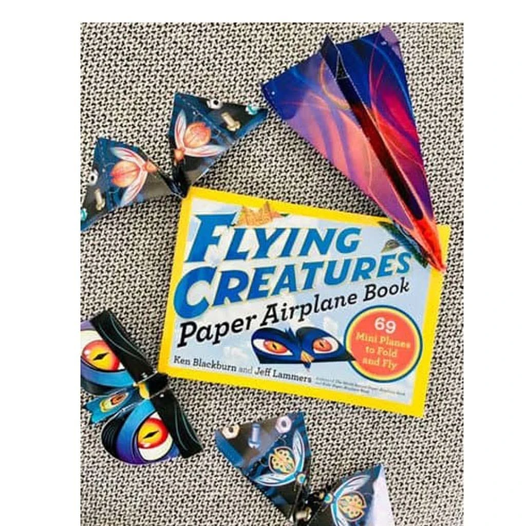 Workman Publishing Flying Creatures Paper Airplane Book 4 Workman Publishing Flying Creatures Paper Airplane Book - Image 2